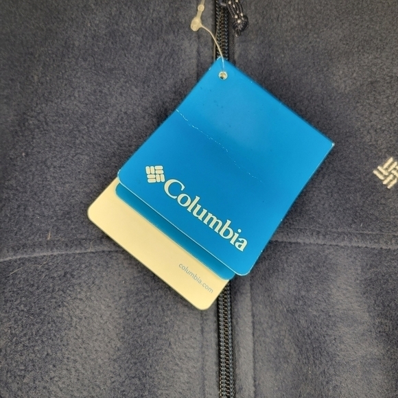 Columbia Navy Men’s Steens Mountain Full Zip 2.0 Sweater Jacket Sz XXL - Picture 7 of 8